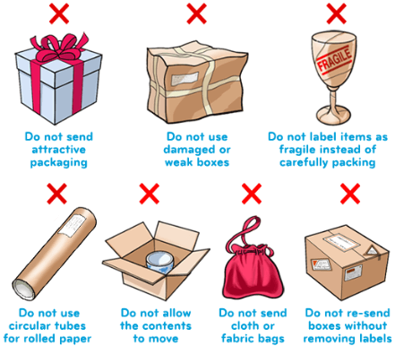 Packing Guidelines for Surface Cargo